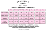Dark Pink and White Big Striped Shorts