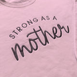 Strong As A Mother Custom Embroidered Sweatshirt