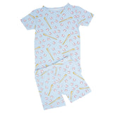 Classic Baseball Summer Pajama Set