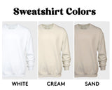 Floral Mama Sweatshirt | Neutral Embroidered Mom Crewneck