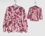 Matching Tie Dye Sweatshirt Set | Mom, Dad & Baby Outfits