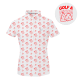 Golf & Pizza Women's Polo - Final Sale