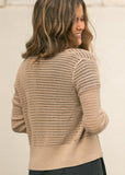 Tate Crochet Open Knit Cardigan