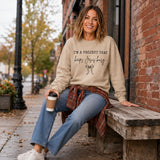 Keeps Jesus Busy Graphic Sweatshirt
