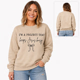 Keeps Jesus Busy Graphic Sweatshirt