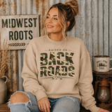 Raised On Back Roads Graphic Sweatshirt