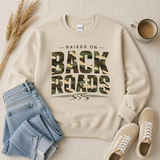 Raised On Back Roads Graphic Sweatshirt