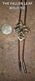 THE FALLEN LEAF BOLO TIE ~ THE ESSENCE OF AUTUMN