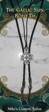 THE GAELIC SUN BOLO TIE ~ CRAFTED FOR MODERN