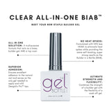 The GelBottle - Clear All In One BIAB Builder Gel, 20 ml