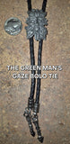 THE GREEN MAN'S GAZE BOLO TIE ~ WEAVE YOUR LEGACY