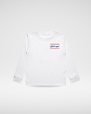 THE PEACE TRIP LONG SLEEVE TEE - WHITE