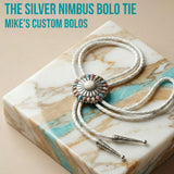 THE SILVER NIMBUS BOLO TIE ~ SHINE YOUR WAY