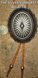 THE SILVER SUNBURST BOLO TIE ~ ELEVATE YOUR STYLE