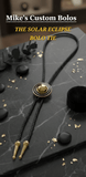 THE SOLAR ECLIPSE BOLO TIE ~ COSMIC CHARM FOR YOUR WESTERN STYLE