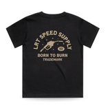 THE SPEED SUPPLY TEE - BLACK