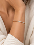 Gold Filled Thin Pave Cuff