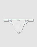 Throwback Y-Back Thong White