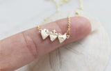 Holy Family Hearts® in 14K Gold Tiny Version