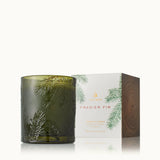 Thymes Frasier Fir Green Glass Candle 6.5 OZ