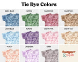 Custom Cousin Crew Tie Dye Tees and Bodysuits