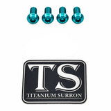 Titanium E-Moto Headlight Mount Bolts