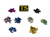Titanium Grips for E-moto Pegs (1, 3, 10, or 25 pcs)