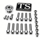 Titanium Surron Ultra Bee OEM Fork Bolt Kit
