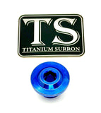 Titanium Surron Ultra Bee OEM KKE Fork Axle End-Bolt