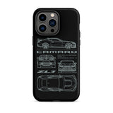 Camaro Blueprint iPhone Tough Case
