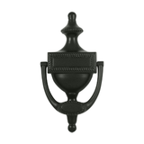 Deltana DKR75U19 Victorian Rope Door Knocker Black Solid
