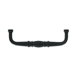 Deltana K4474U19 4 in. Colonial Wire Pull Black Solid