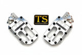 TS Custom Foot Pegs w/ Titanium Grips for Surron and Most Light E-moto
