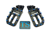 TS Custom Foot Pegs w/ Titanium Grips for Talaria and Altis