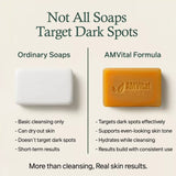 AMVital Turmeric Kojic Acid Soap Bar for Dark Spots & Uneven Tone