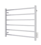 Tahoe 06 Towel Warmer, Polished, Hardwired, 6 Bars