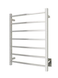 Tahoe 07 Towel Warmer, Polished, Hardwired, 7 Bars