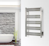 Grande 10 Towel Warmer, Brushed, Hardwired, 10 Bars