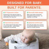 Tumzee Tummy Time Incline Tool – Ergonomic Support for Baby Muscle Development & Longer Tummy Time