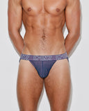 Undertone Dash Brief Blueberry Pink