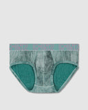 Undertone Mid Rise Brief Dark Sage Green