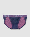 Undertone Dash Brief Blueberry Pink