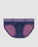 Undertone Low Rise Brief Blueberry Pink