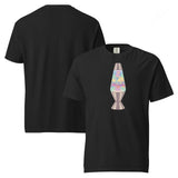 Peace Lava Lamp Garment Dyed Heavyweight Cotton T-Shirt