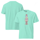 Peace Lava Lamp Garment Dyed Heavyweight Cotton T-Shirt