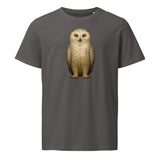 Organic Silent Watcher Snow Owl T-Shirt