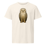 Organic Silent Watcher Snow Owl T-Shirt