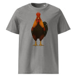 Organic Rising Sun Rooster T-Shirt