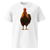 Organic Rising Sun Rooster T-Shirt