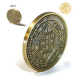 Fourth Pentacle of Venus Coin – 72 Names of God